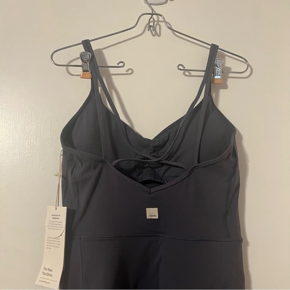NEW Vuori Mindset 7/8 Jumpsuit in Azure Sz M Yoga Athletic Workouts - Picture 6 of 15
